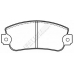 FBP1017 FIRST LINE Комплект тормозных колодок, дисковый тормоз