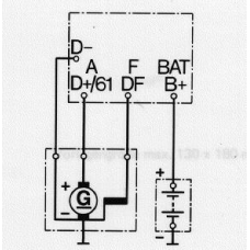 0 190 117 009 BOSCH Регулятор генератора