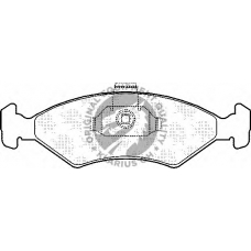 BP876 QH Benelux Комплект тормозных колодок, дисковый тормоз