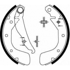 03013702672SET4-MS MASTER-SPORT Комплект тормозных колодок