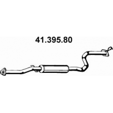 41.395.80 EBERSPACHER Средний глушитель выхлопных газов