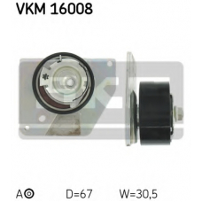 VKM 16008 SKF Натяжной ролик, ремень ГРМ