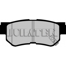 JCP1606 JURATEK Комплект тормозных колодок, дисковый тормоз