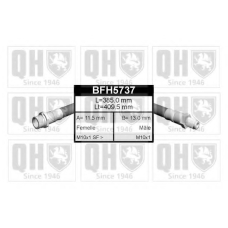 BFH5737 QUINTON HAZELL Тормозной шланг
