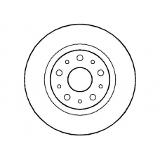 NBD801 NATIONAL Тормозной диск