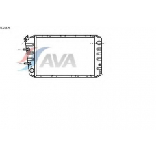 SU2004 AVA Радиатор, охлаждение двигателя