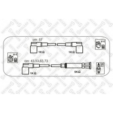 10-38134-SX STELLOX Комплект проводов зажигания