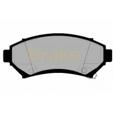 PA1168 BRAKE ENGINEERING Комплект тормозных колодок, дисковый тормоз