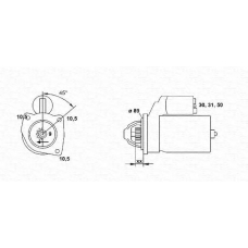 943252208010 MAGNETI MARELLI Стартер