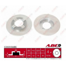 C31019ABE ABE Тормозной диск