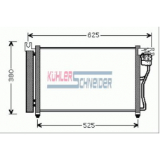 5720141 KUHLER SCHNEIDER Конденсатор, кондиционер