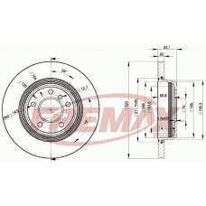 BD-3215 FREMAX Тормозной диск