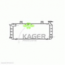 31-2894 KAGER Радиатор, охлаждение двигателя