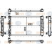 8MK 376 720-591 HELLA Радиатор, охлаждение двигателя