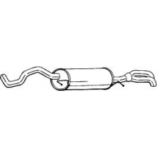 282-365 BOSAL Глушитель выхлопных газов конечный