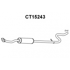 CT15243 VENEPORTE Предглушитель выхлопных газов