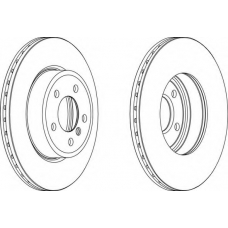 WGR1271-1 WAGNER LOCKHEED Тормозной диск