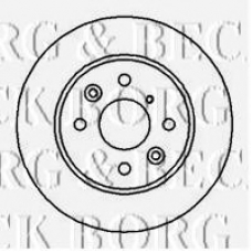 BBD4152 BORG & BECK Тормозной диск