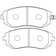 FP0929 FIT Комплект тормозных колодок, дисковый тормоз