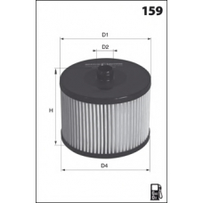 LFDE200 LUCAS FILTERS Топливный фильтр