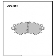 ADB3858 Allied Nippon Тормозные колодки