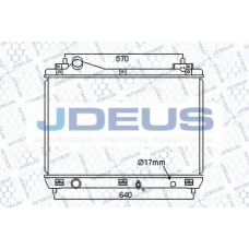 042M18 JDEUS Радиатор, охлаждение двигателя