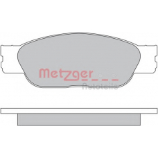 1170610 METZGER Комплект тормозных колодок, дисковый тормоз