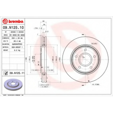 BS 9060 BRECO Тормозной диск