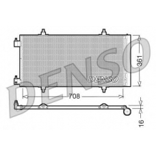 DCN07011 DENSO Конденсатор, кондиционер