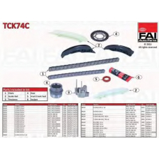 TCK74C FAI AutoParts Комплект цели привода распредвала