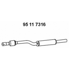 95 11 7316 EBERSPACHER Предглушитель выхлопных газов