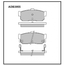 ADB3955 Allied Nippon Тормозные колодки