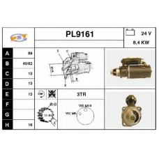 PL9161 SNRA Стартер