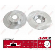 C43007ABE ABE Тормозной диск