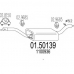 01.50139 MTS Средний глушитель выхлопных газов