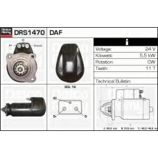 DRS1470 DELCO REMY Стартер