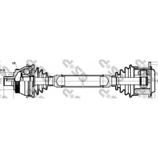261019 GSP Приводной вал