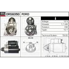 DRS6350 DELCO REMY Стартер