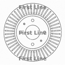 FBD1613 FIRST LINE Тормозной диск