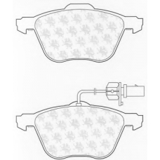 BP1313 QH Benelux Комплект тормозных колодок, дисковый тормоз