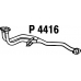 P4416 FENNO Труба выхлопного газа