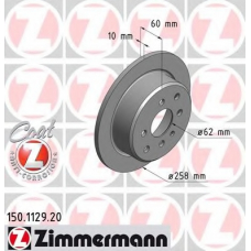 150.1129.20 ZIMMERMANN Тормозной диск