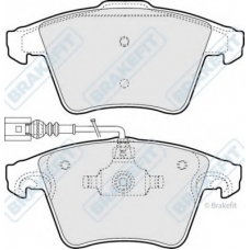 PD3312 APEC Комплект тормозных колодок, дисковый тормоз
