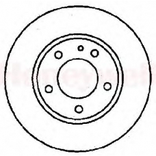 561717B BENDIX Тормозной диск