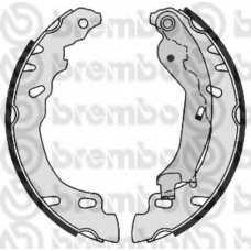 S 23 529 BREMBO Комплект тормозных колодок