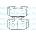 BP-8016 KAVO PARTS Комплект тормозных колодок, дисковый тормоз