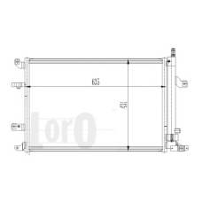 052-016-0007 LORO Конденсатор, кондиционер