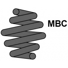 MC4572 MAXTRAC Пружина ходовой части