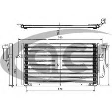 300277 ACR Конденсатор, кондиционер