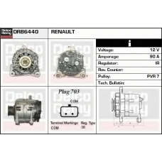 DRB6440 DELCO REMY Генератор